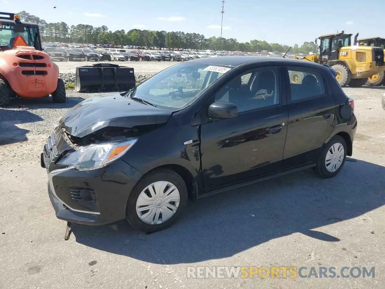 1 Photograph of a damaged car ML32AUHJ5PH000570 MITSUBISHI MIRAGE 2023