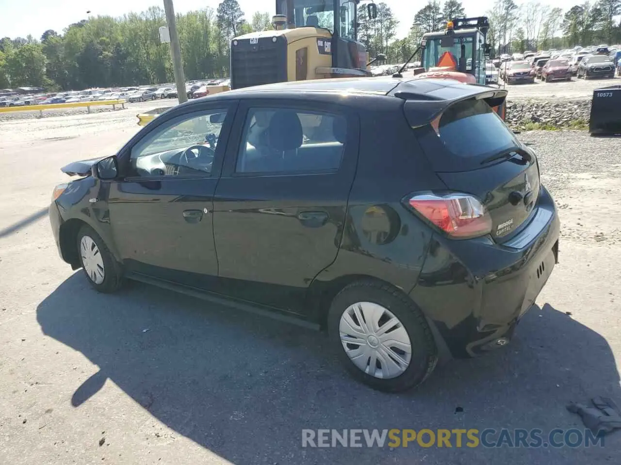 2 Photograph of a damaged car ML32AUHJ5PH000570 MITSUBISHI MIRAGE 2023