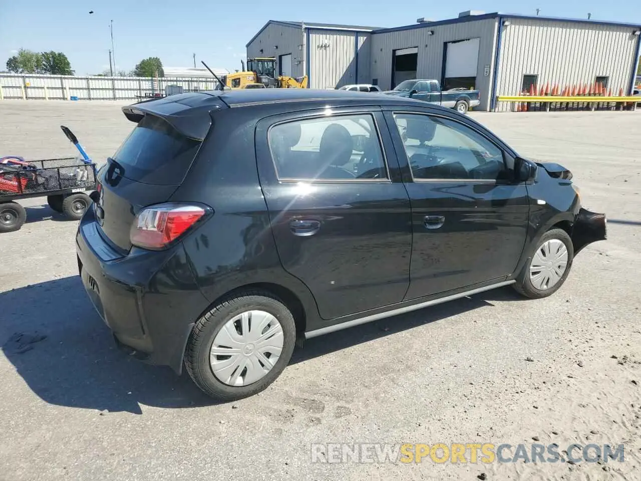 3 Photograph of a damaged car ML32AUHJ5PH000570 MITSUBISHI MIRAGE 2023