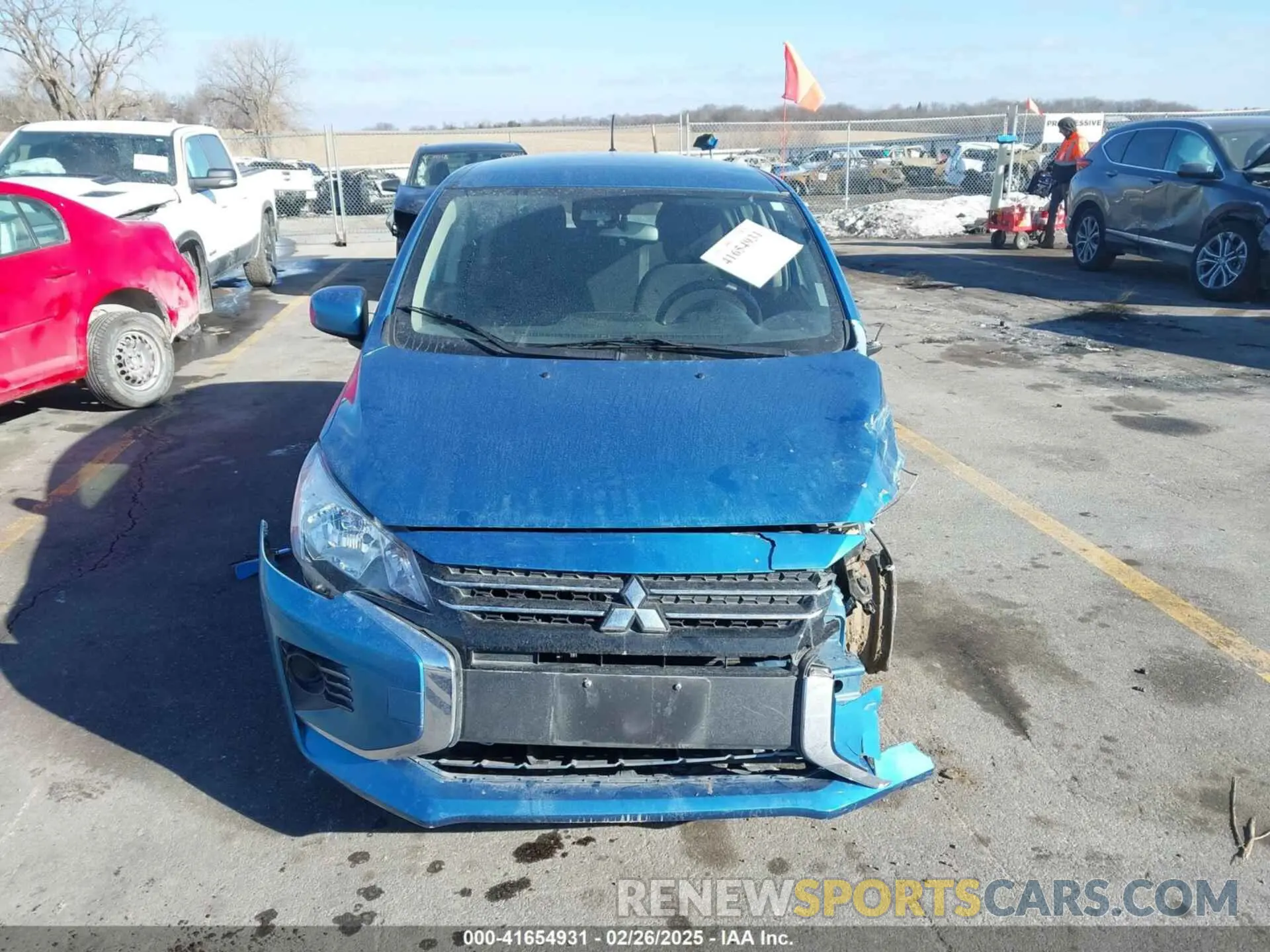 13 Photograph of a damaged car ML32AUHJ5PH001797 MITSUBISHI MIRAGE 2023