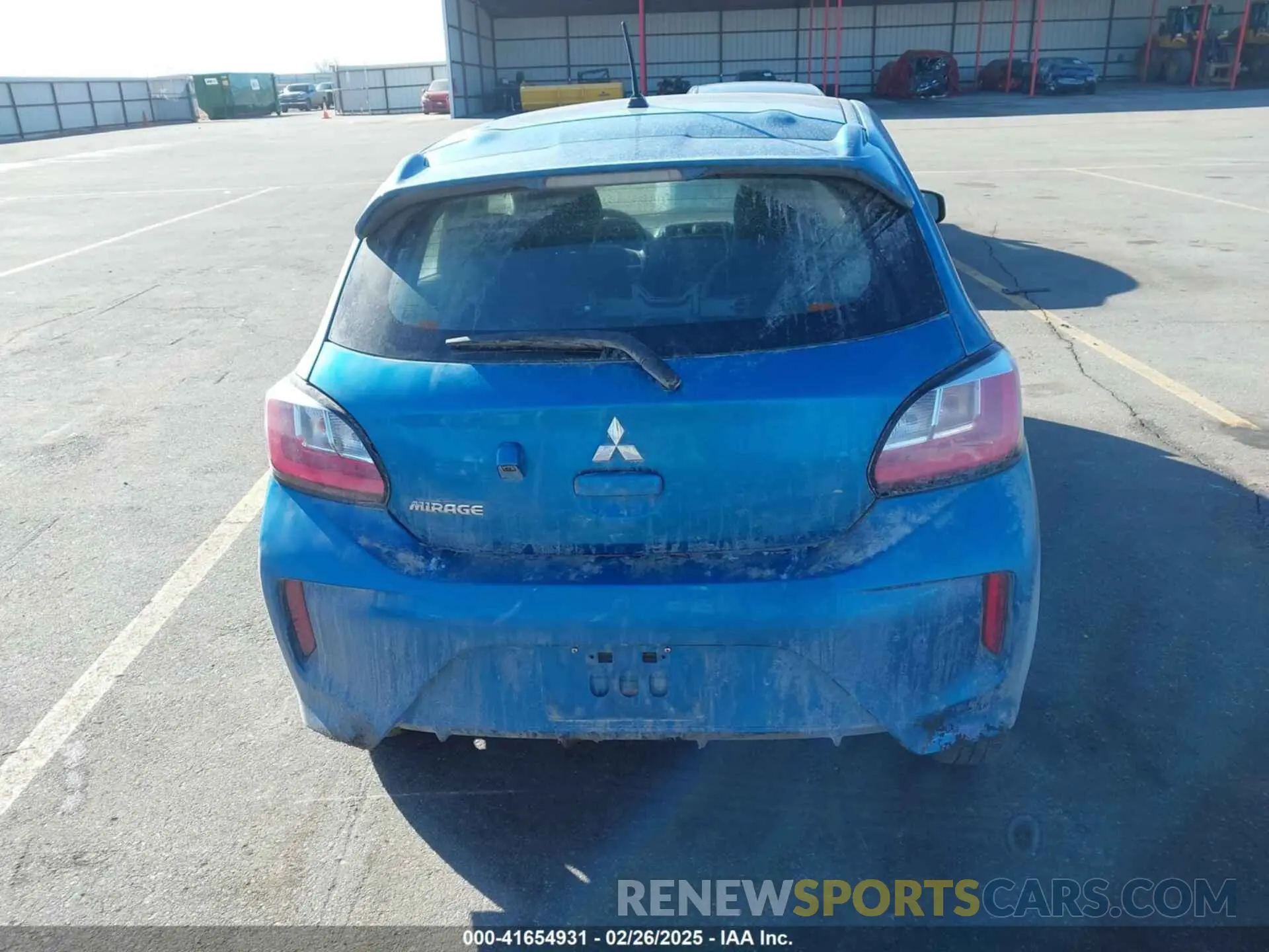 17 Photograph of a damaged car ML32AUHJ5PH001797 MITSUBISHI MIRAGE 2023