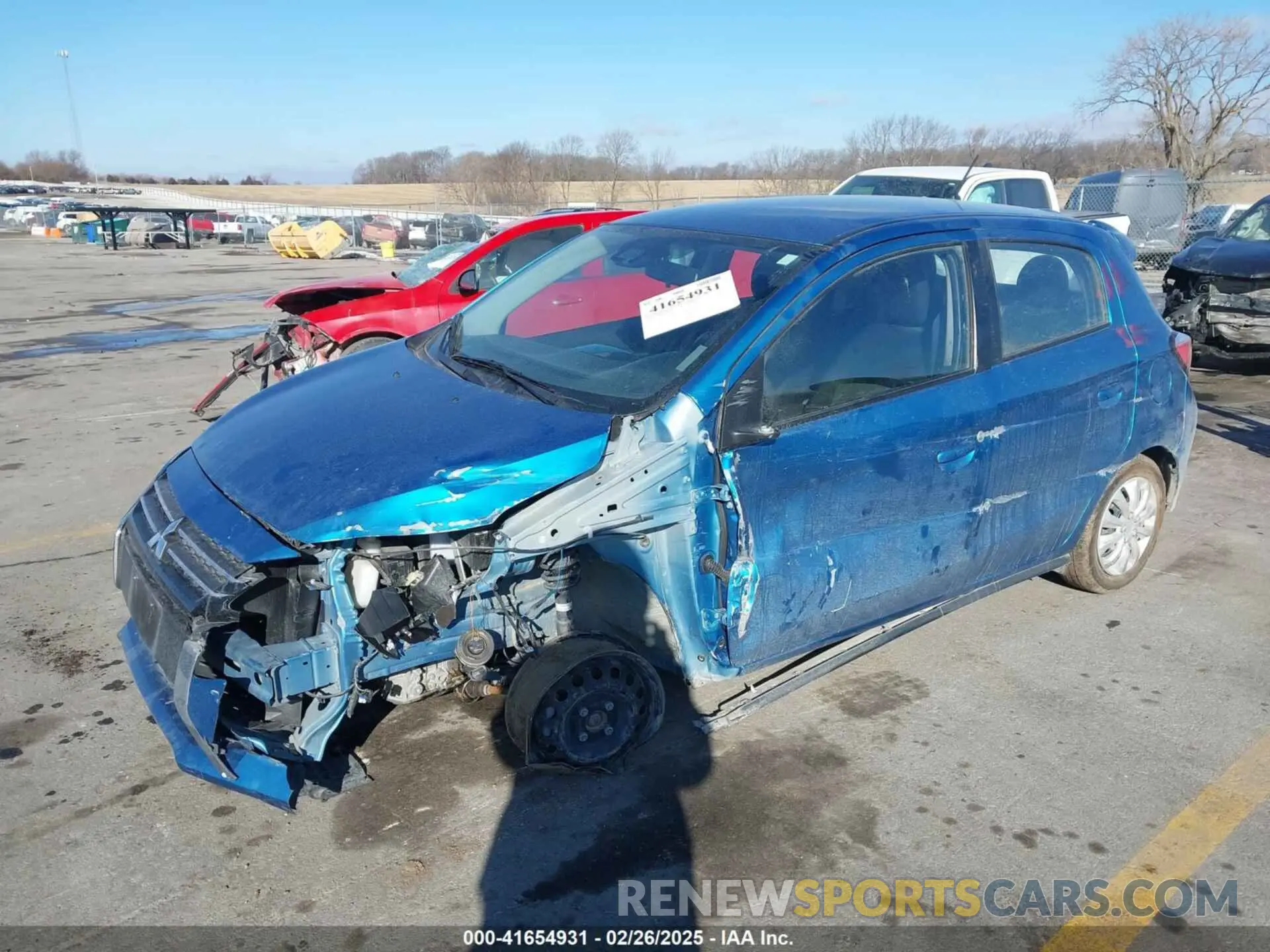 2 Photograph of a damaged car ML32AUHJ5PH001797 MITSUBISHI MIRAGE 2023