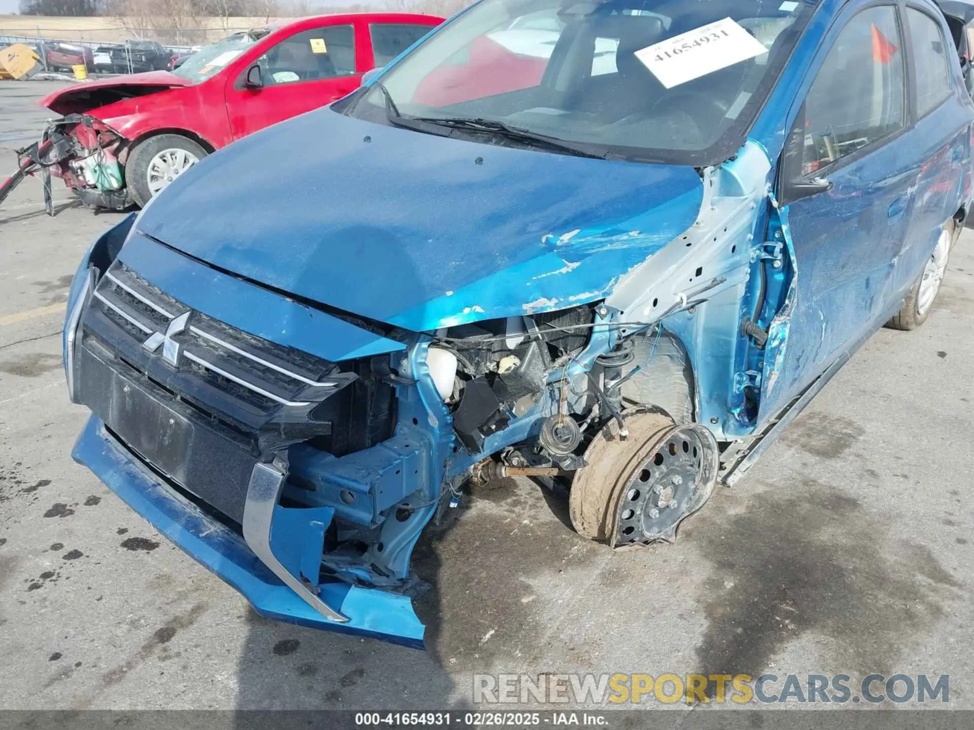 6 Photograph of a damaged car ML32AUHJ5PH001797 MITSUBISHI MIRAGE 2023