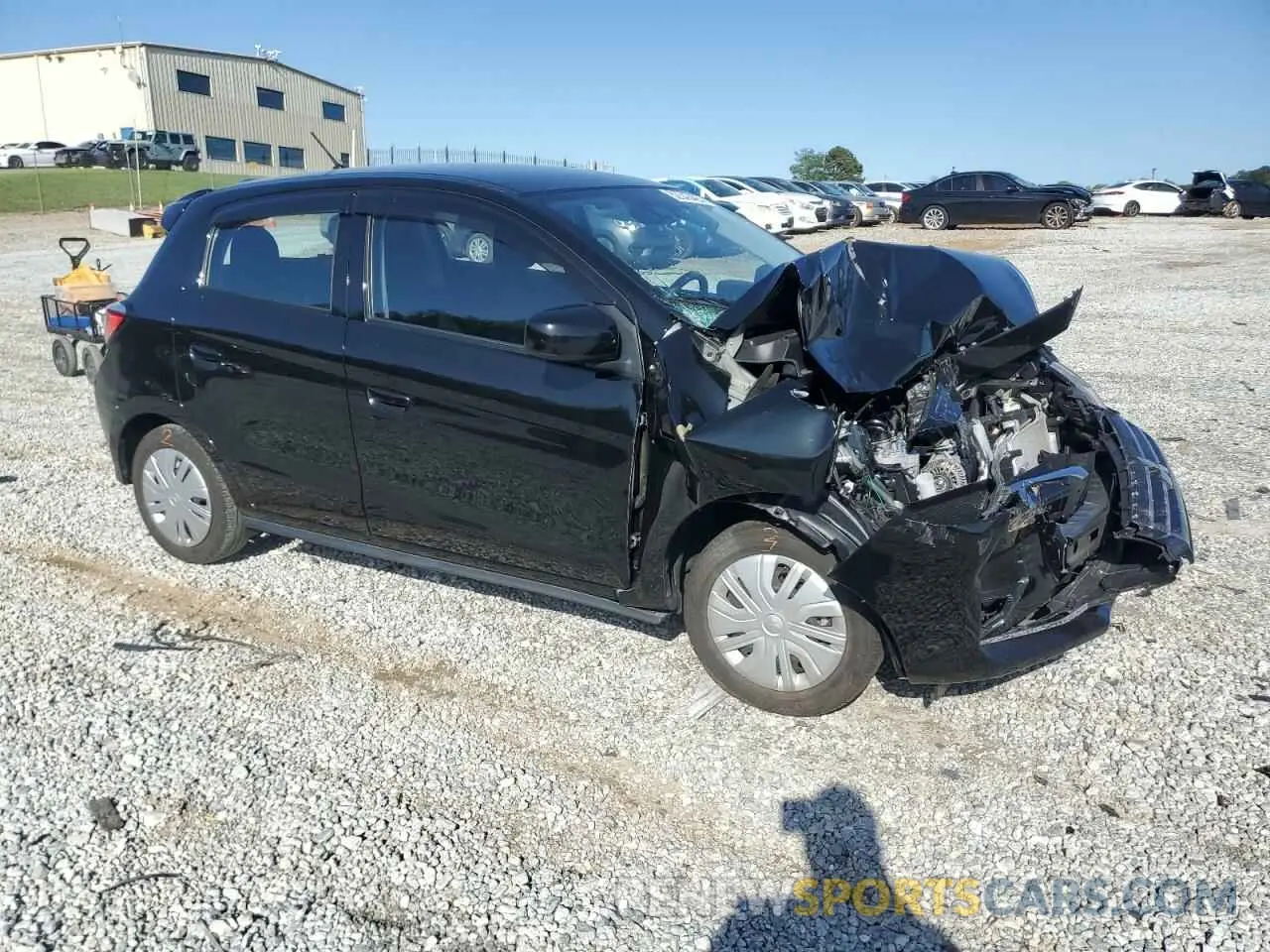 4 Photograph of a damaged car ML32AUHJ6PH006846 MITSUBISHI MIRAGE 2023