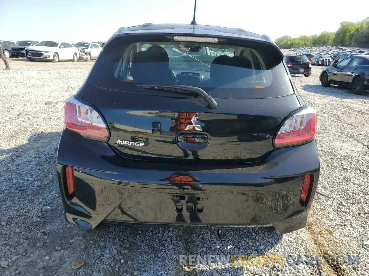 6 Photograph of a damaged car ML32AUHJ6PH006846 MITSUBISHI MIRAGE 2023