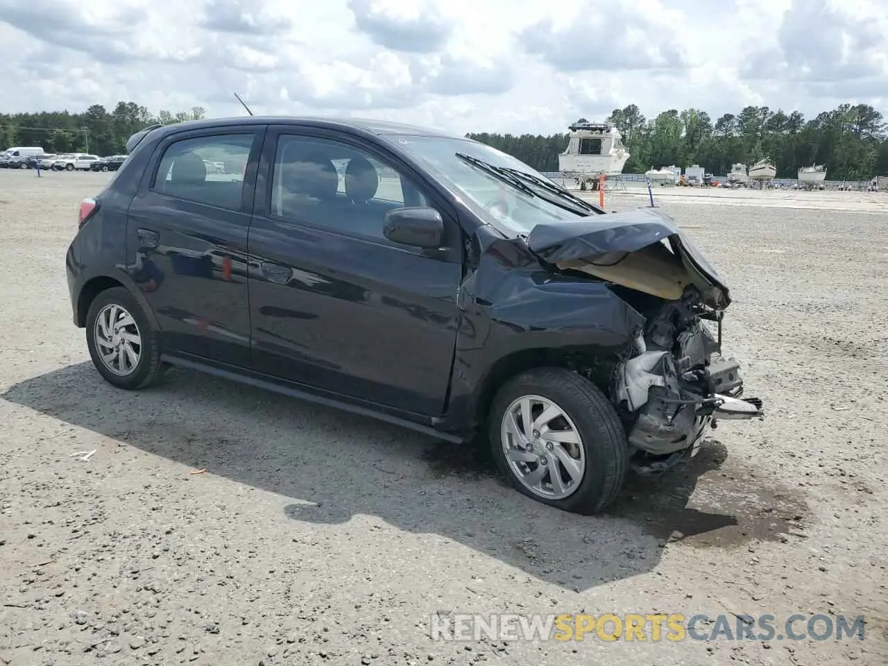 4 Photograph of a damaged car ML32AUHJ7PH006273 MITSUBISHI MIRAGE 2023