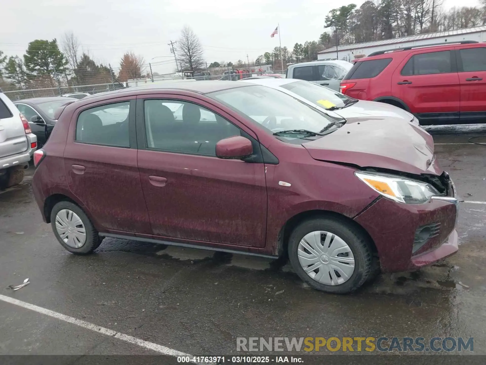 13 Photograph of a damaged car ML32AUHJ8PH001440 MITSUBISHI MIRAGE 2023