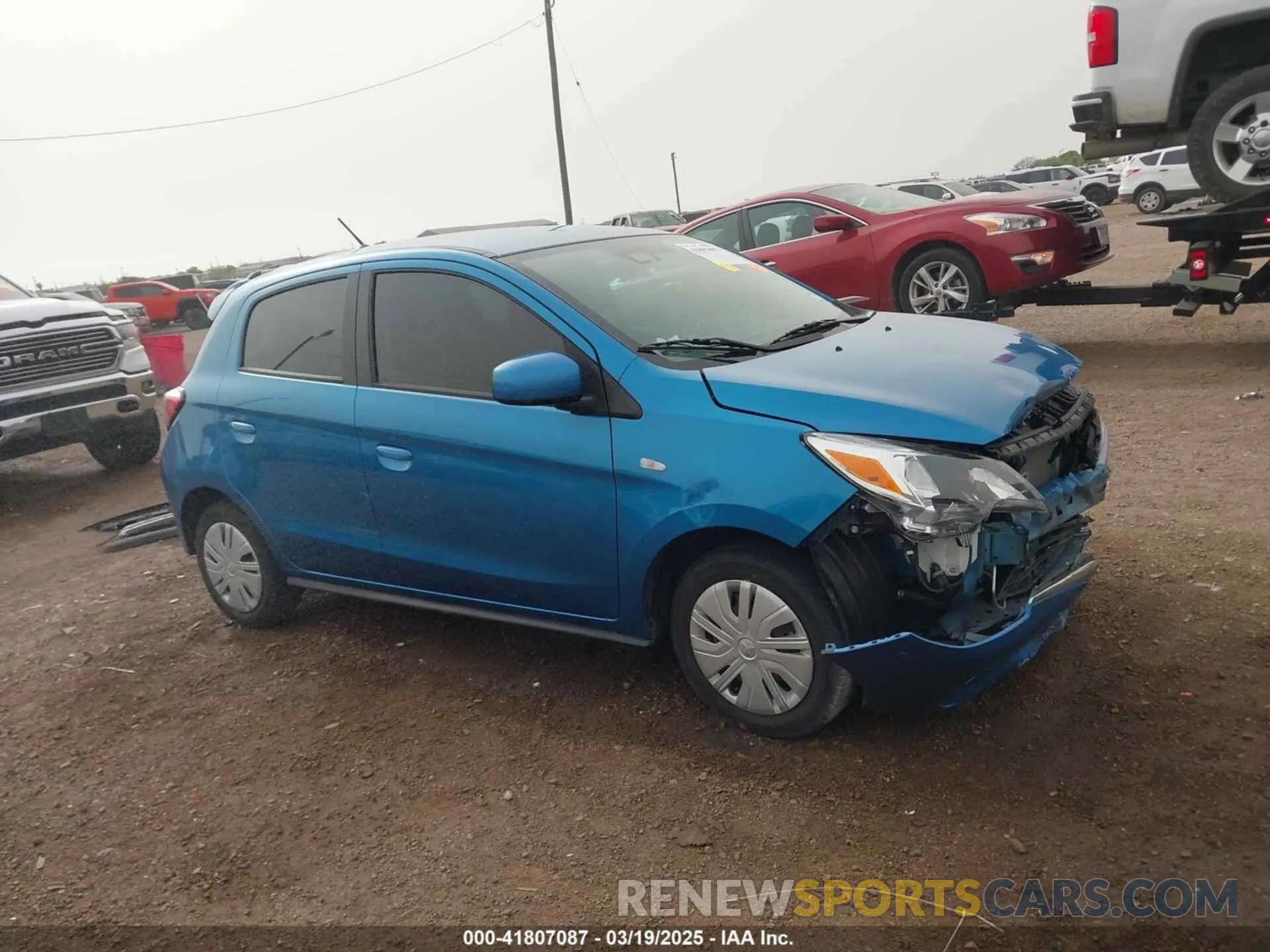 14 Photograph of a damaged car ML32AUHJ9PH001866 MITSUBISHI MIRAGE 2023