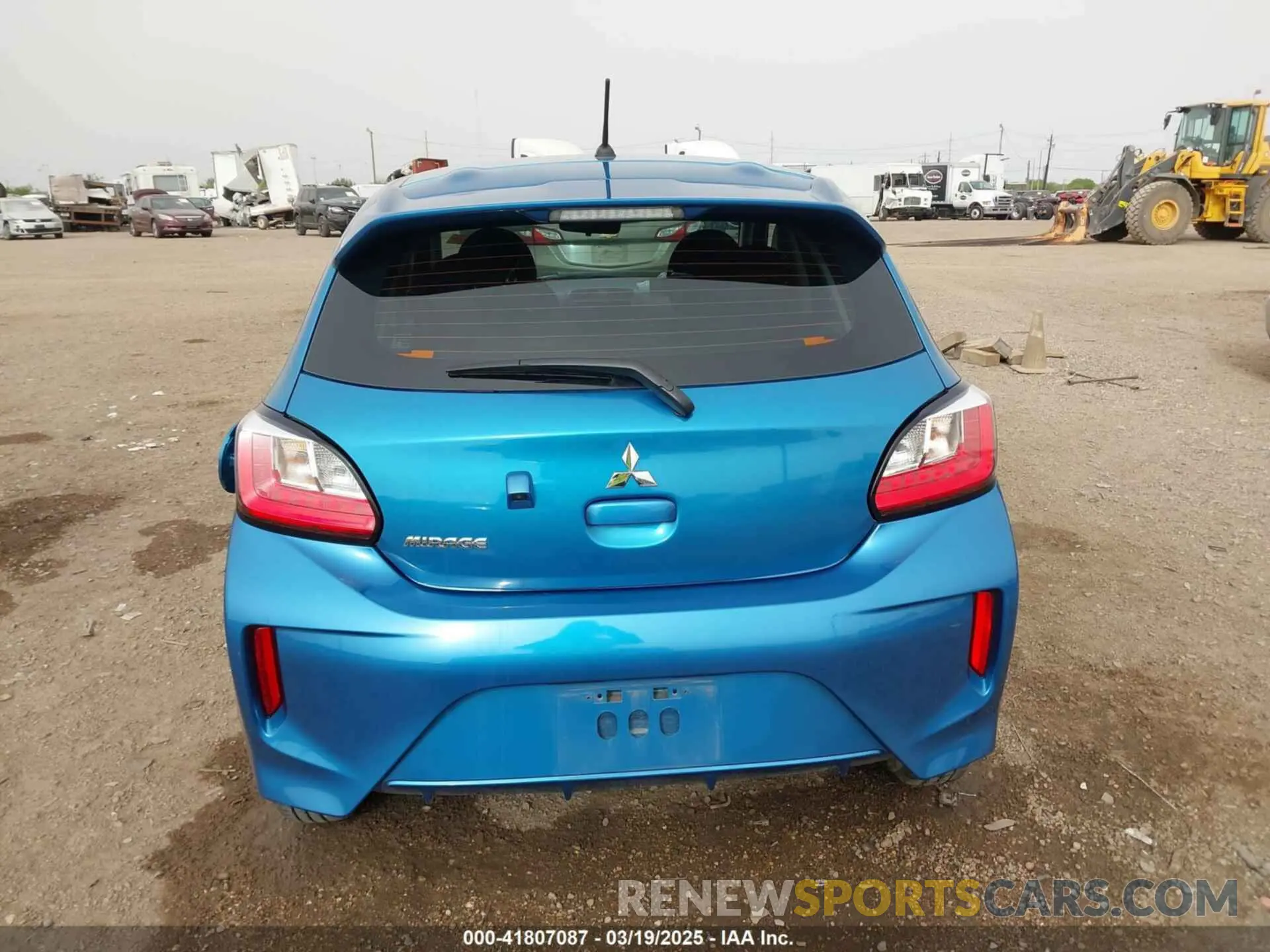 17 Photograph of a damaged car ML32AUHJ9PH001866 MITSUBISHI MIRAGE 2023