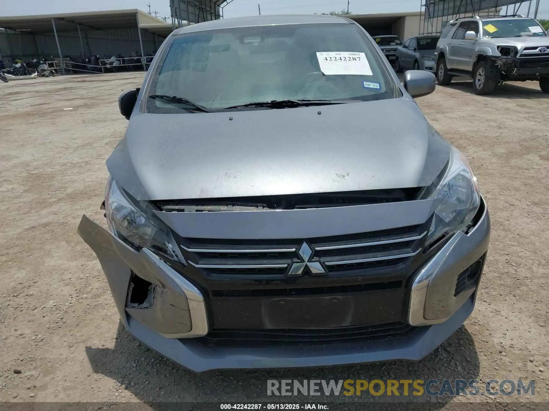 12 Photograph of a damaged car ML32AUHJ9PH006968 MITSUBISHI MIRAGE 2023