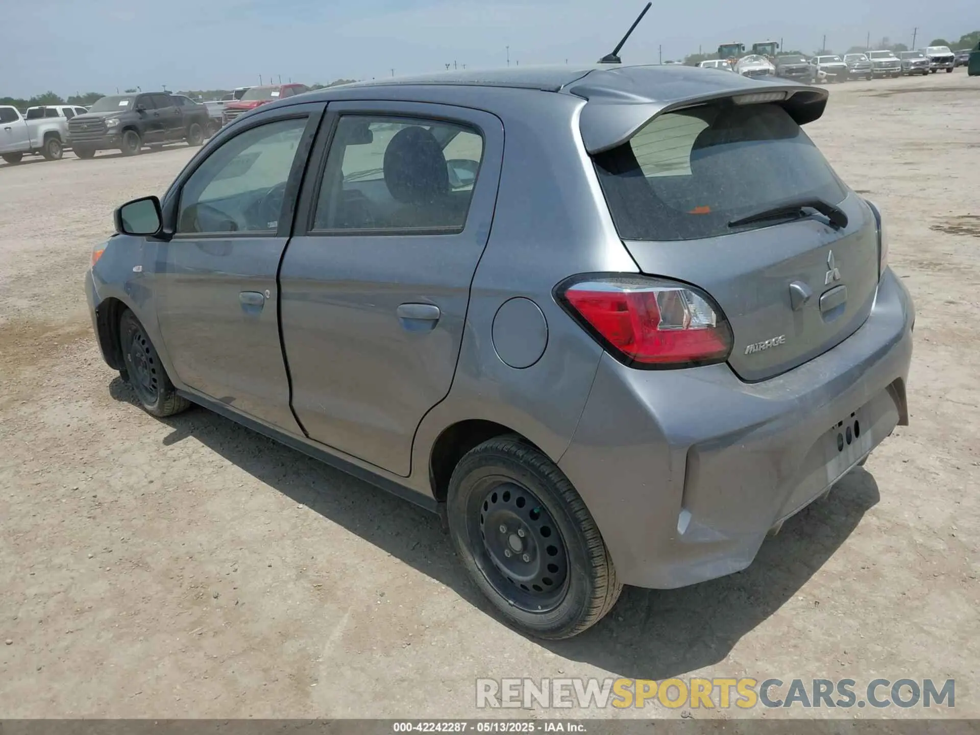 3 Photograph of a damaged car ML32AUHJ9PH006968 MITSUBISHI MIRAGE 2023