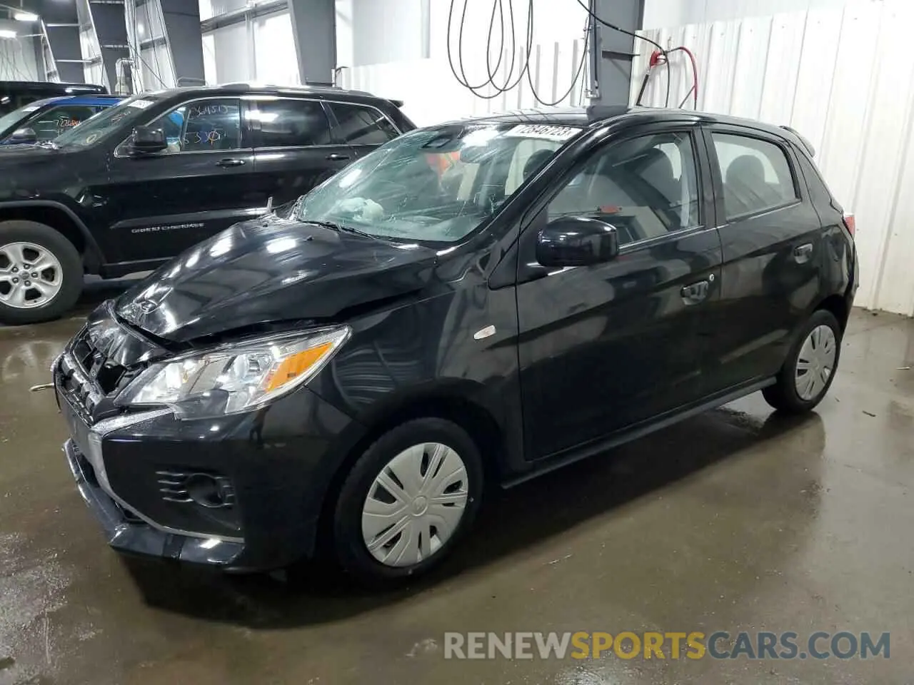1 Photograph of a damaged car ML32AUHJXPH001620 MITSUBISHI MIRAGE 2023