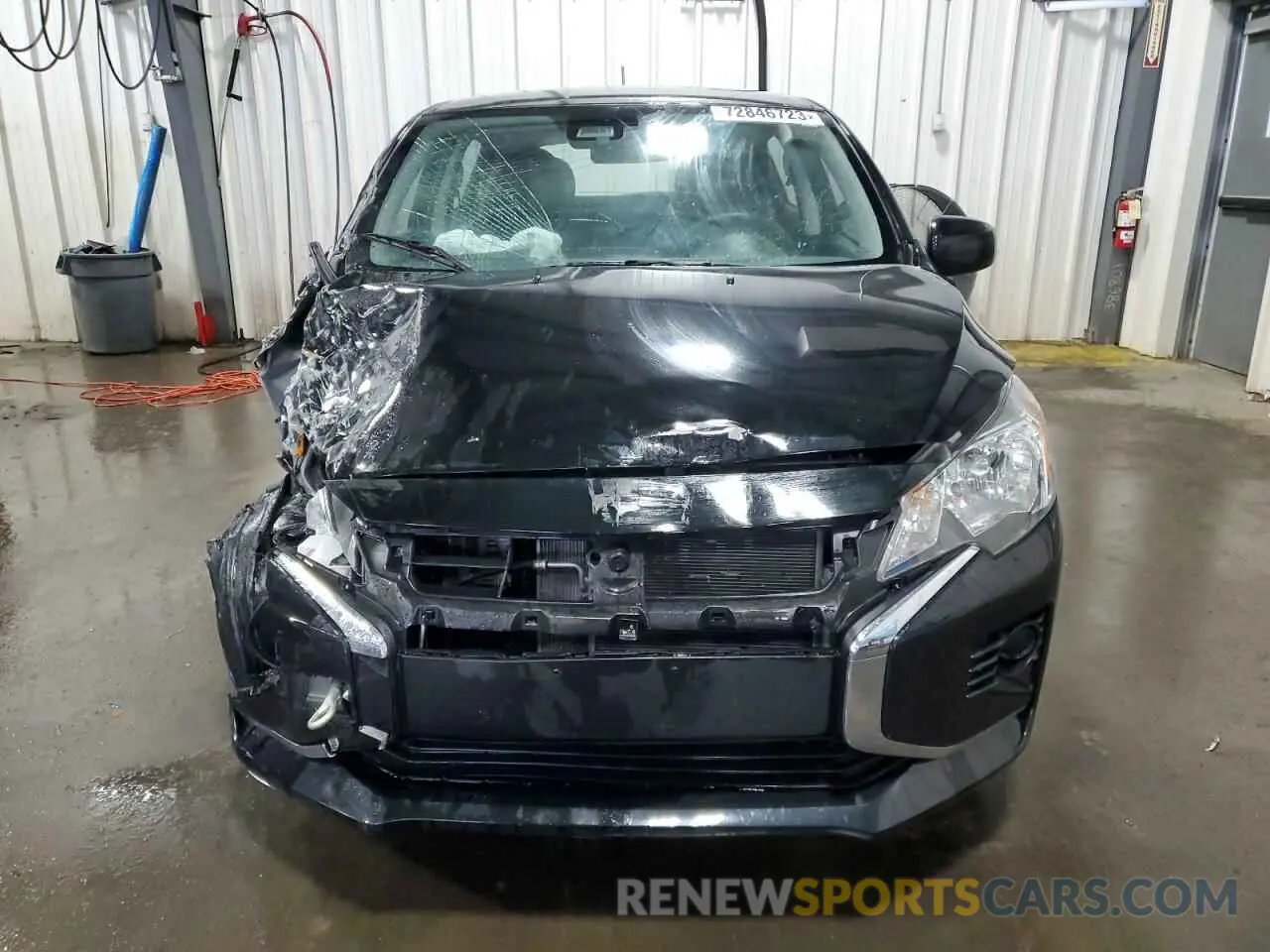 5 Photograph of a damaged car ML32AUHJXPH001620 MITSUBISHI MIRAGE 2023