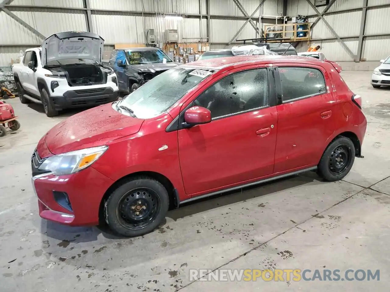 1 Photograph of a damaged car ML32AUHJXPH005618 MITSUBISHI MIRAGE 2023
