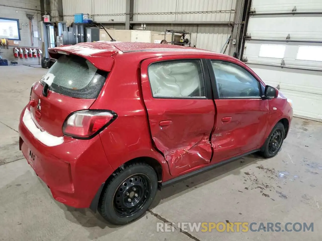 3 Photograph of a damaged car ML32AUHJXPH005618 MITSUBISHI MIRAGE 2023