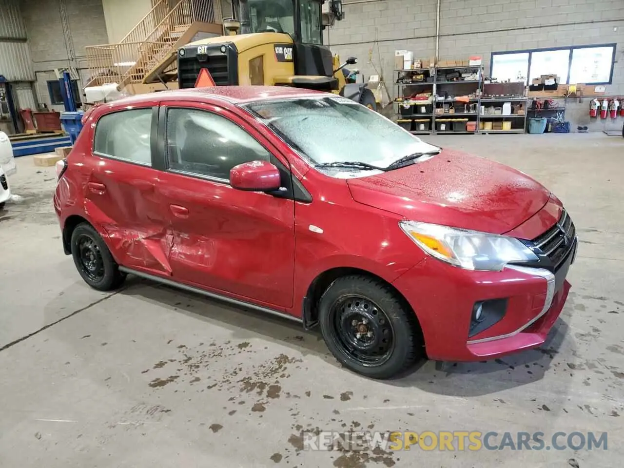 4 Photograph of a damaged car ML32AUHJXPH005618 MITSUBISHI MIRAGE 2023