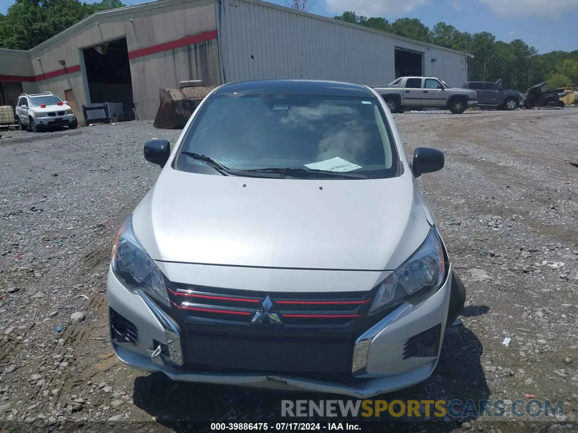 12 Photograph of a damaged car ML32AWHJ0PH005641 MITSUBISHI MIRAGE 2023