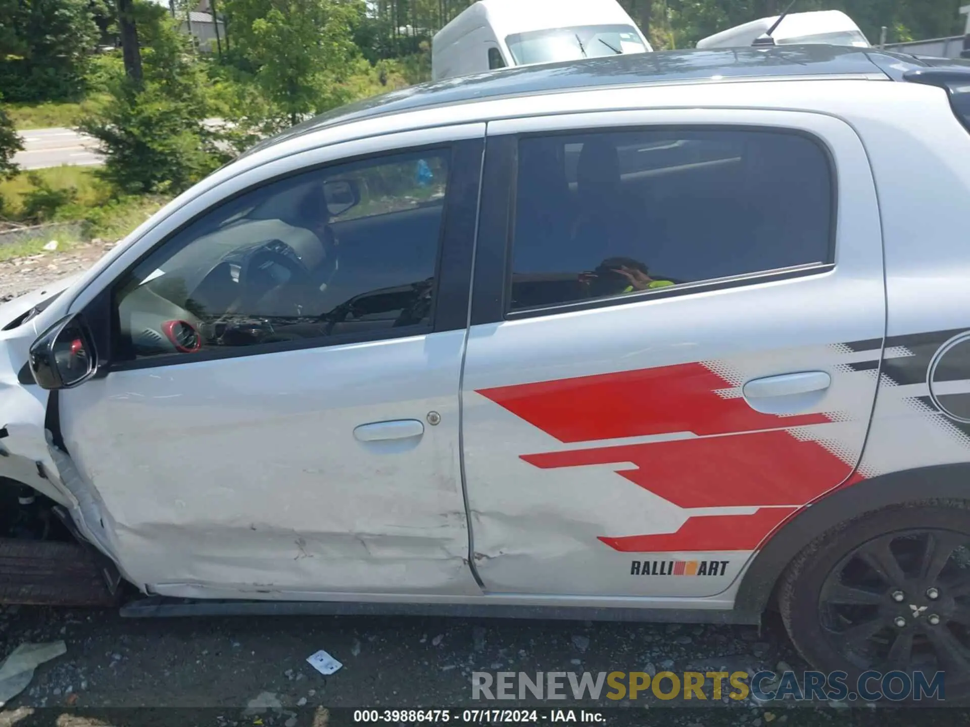 14 Photograph of a damaged car ML32AWHJ0PH005641 MITSUBISHI MIRAGE 2023