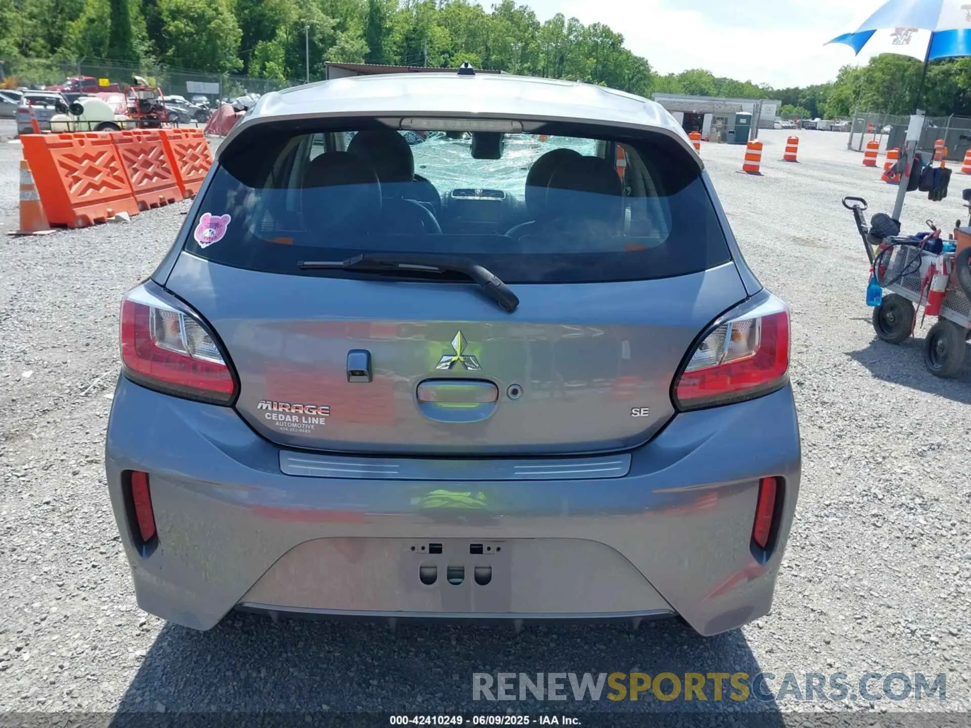 16 Photograph of a damaged car ML32AWHJ1PH000898 MITSUBISHI MIRAGE 2023