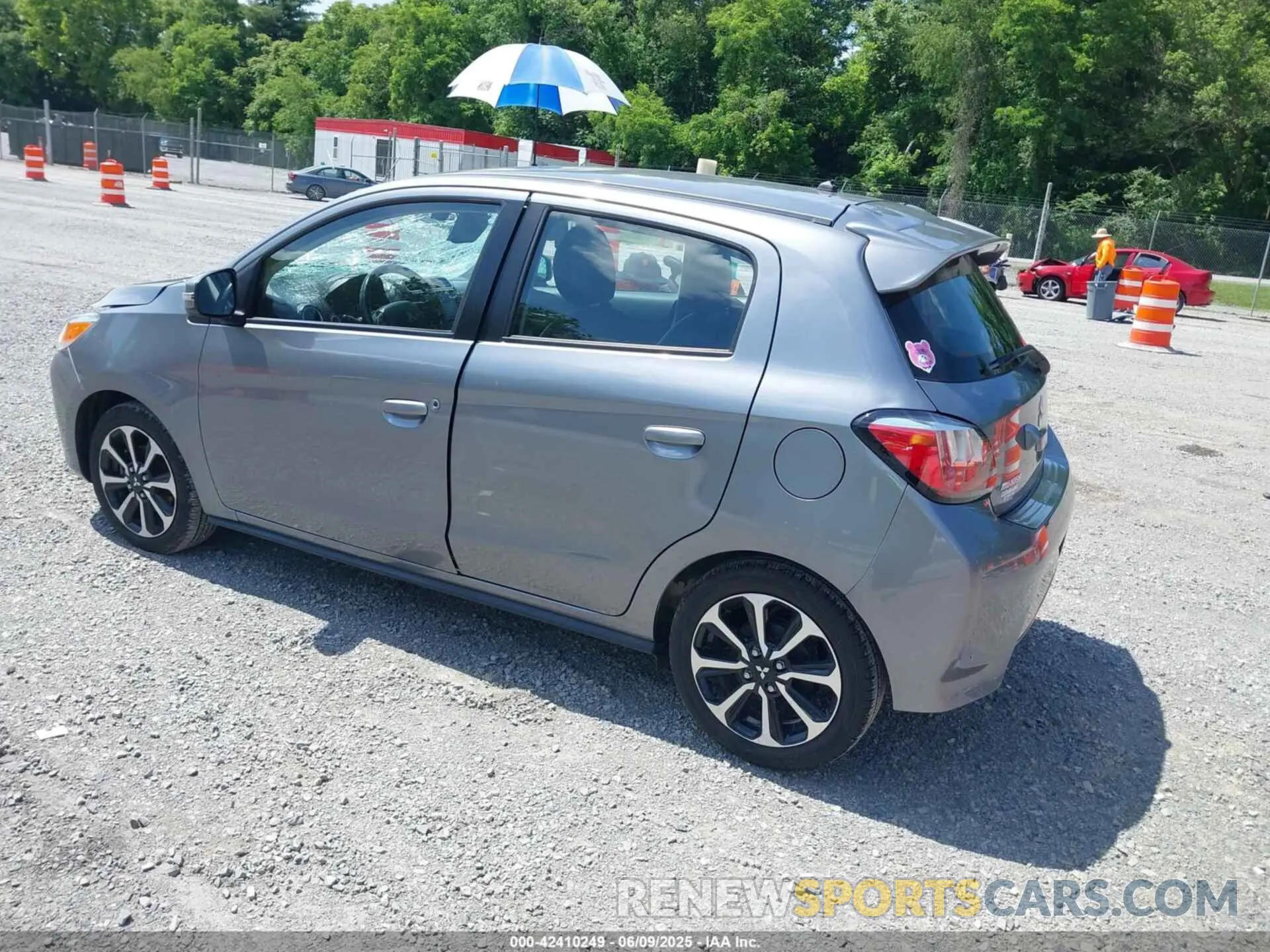 3 Photograph of a damaged car ML32AWHJ1PH000898 MITSUBISHI MIRAGE 2023