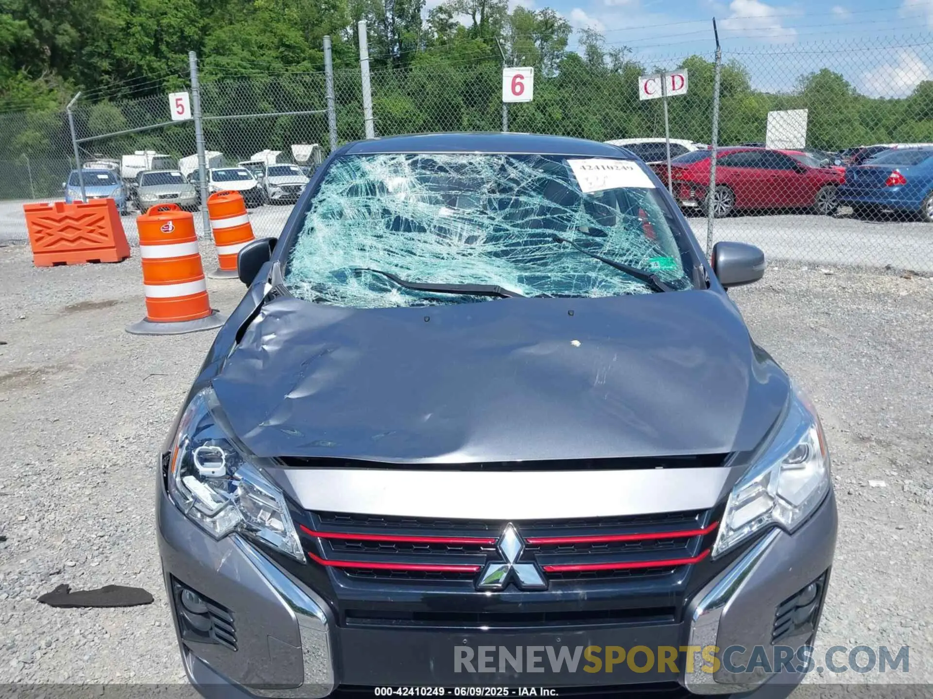 6 Photograph of a damaged car ML32AWHJ1PH000898 MITSUBISHI MIRAGE 2023