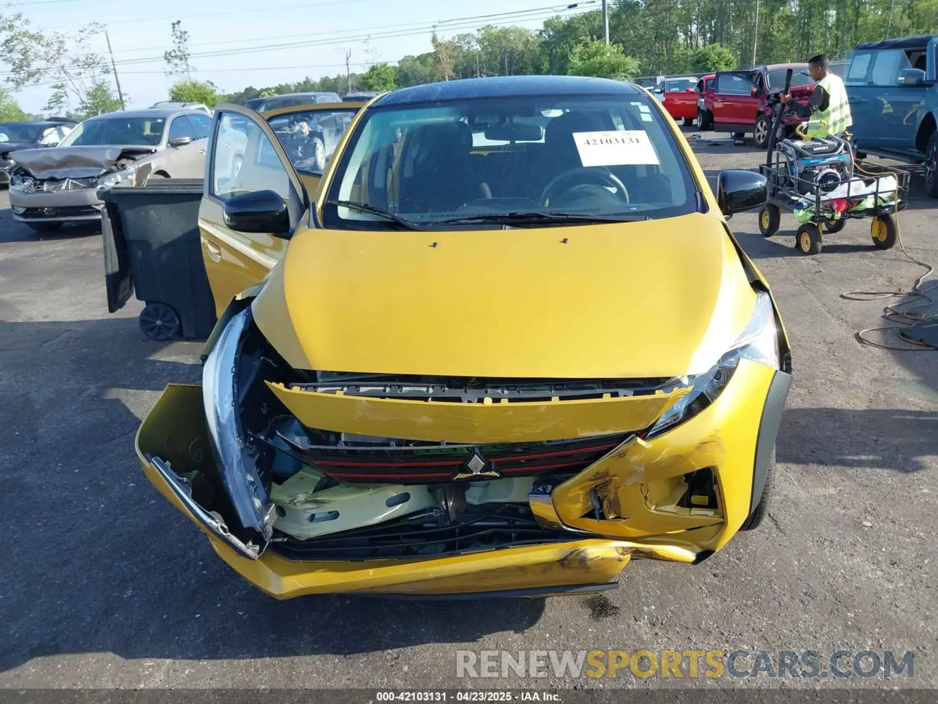 12 Photograph of a damaged car ML32AWHJ2PH006600 MITSUBISHI MIRAGE 2023