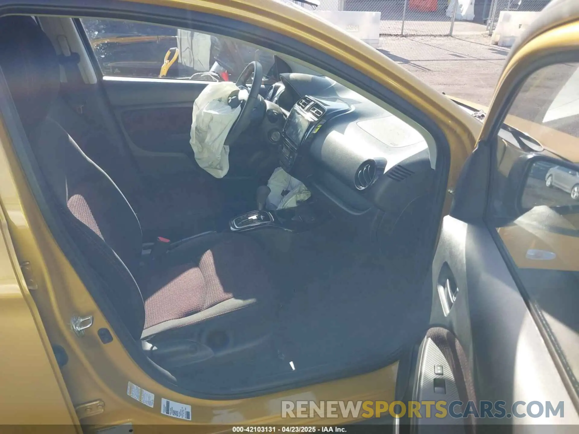 5 Photograph of a damaged car ML32AWHJ2PH006600 MITSUBISHI MIRAGE 2023