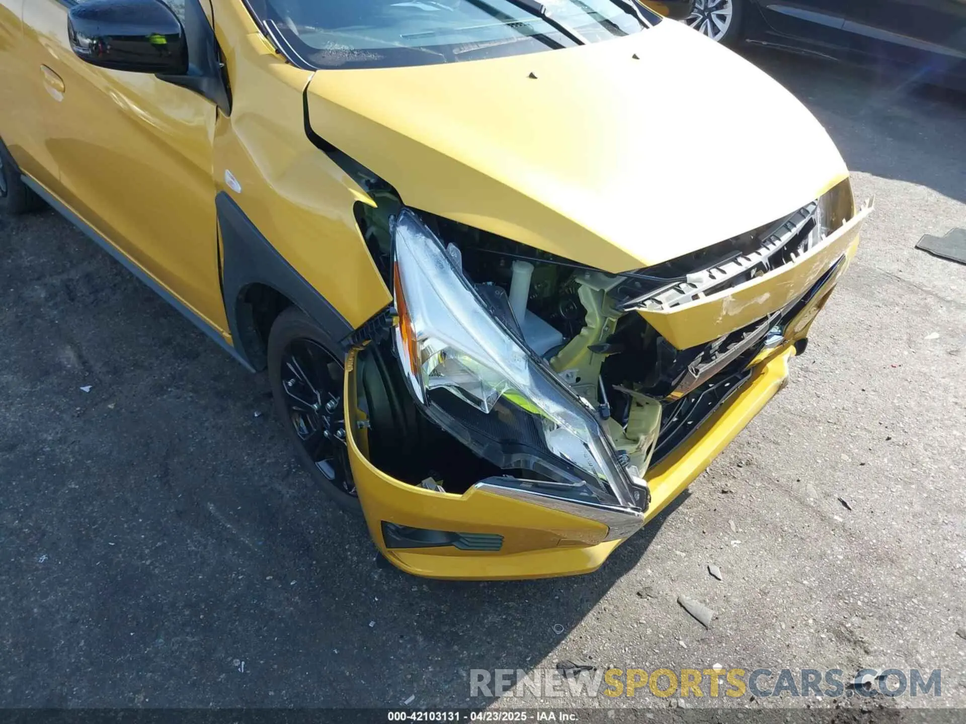 6 Photograph of a damaged car ML32AWHJ2PH006600 MITSUBISHI MIRAGE 2023