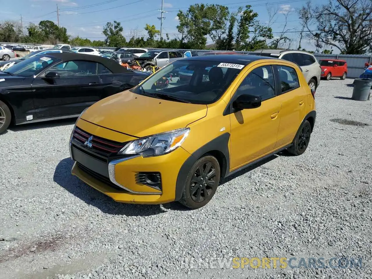 1 Photograph of a damaged car ML32AWHJ4PH006453 MITSUBISHI MIRAGE 2023