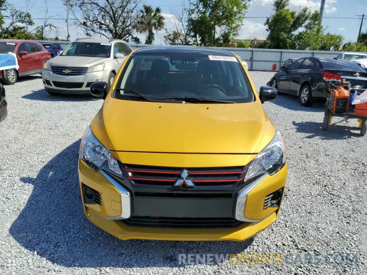 5 Photograph of a damaged car ML32AWHJ4PH006453 MITSUBISHI MIRAGE 2023