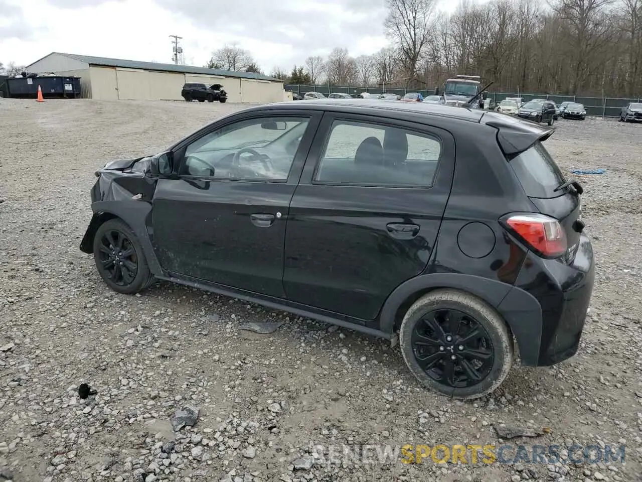 2 Photograph of a damaged car ML32AWHJ5PH001181 MITSUBISHI MIRAGE 2023