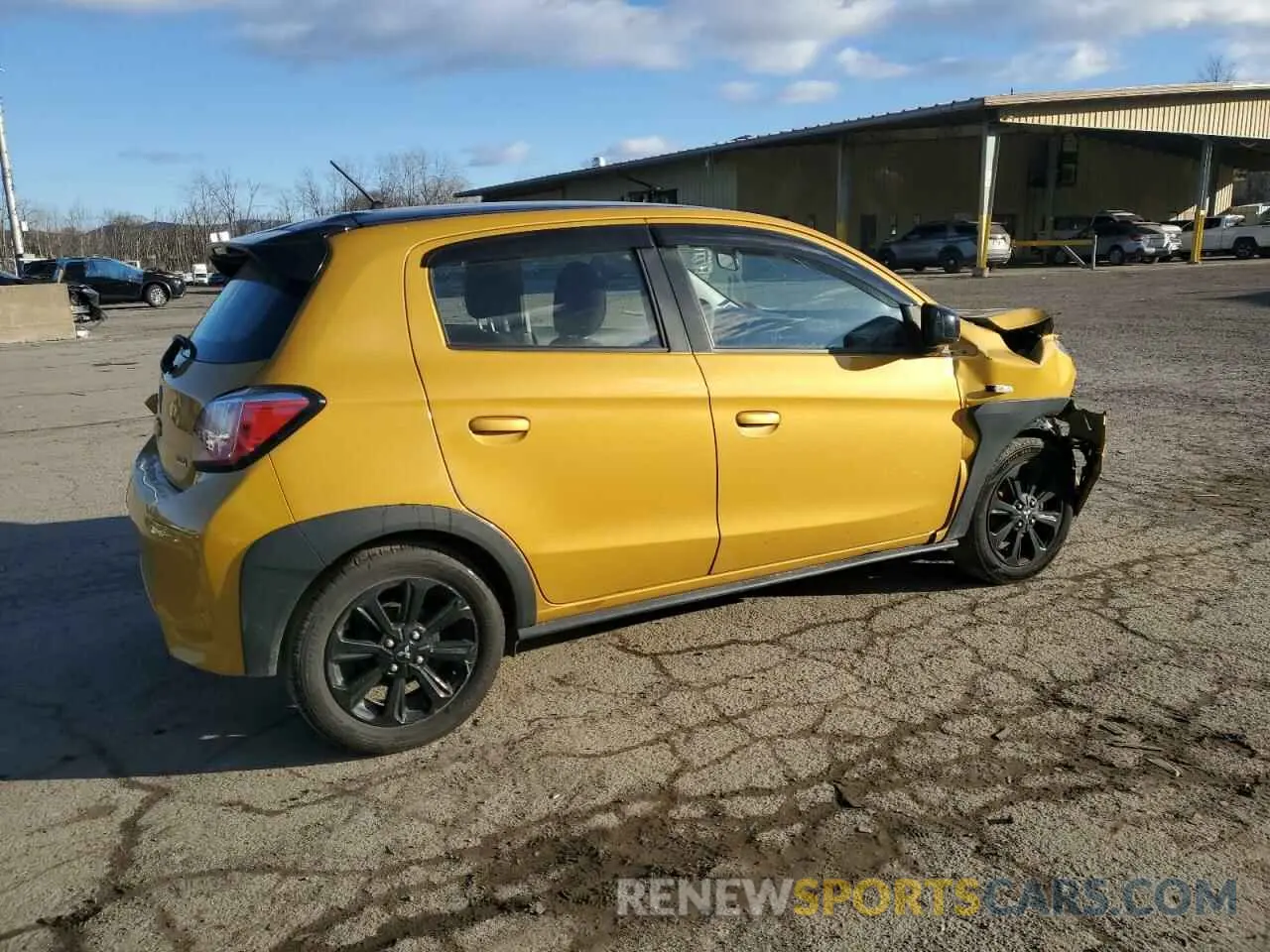 3 Photograph of a damaged car ML32AWHJ5PH003304 MITSUBISHI MIRAGE 2023