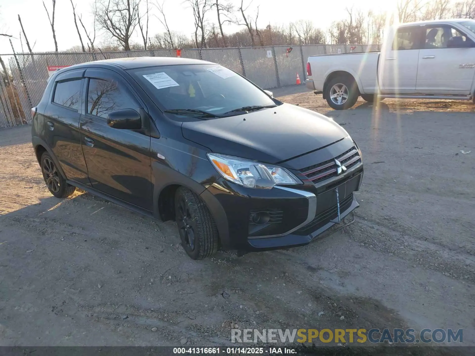 1 Photograph of a damaged car ML32AWHJ5PH005103 MITSUBISHI MIRAGE 2023