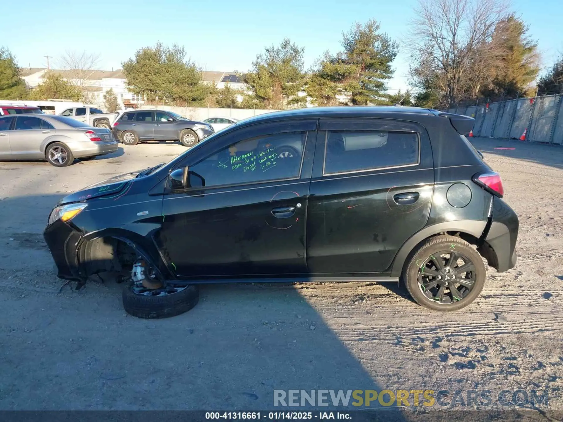 14 Photograph of a damaged car ML32AWHJ5PH005103 MITSUBISHI MIRAGE 2023