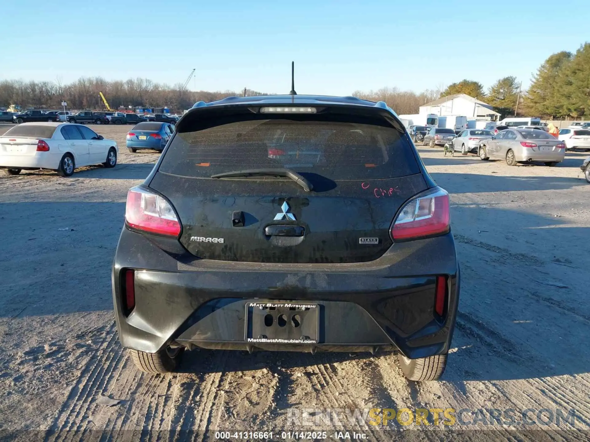 16 Photograph of a damaged car ML32AWHJ5PH005103 MITSUBISHI MIRAGE 2023