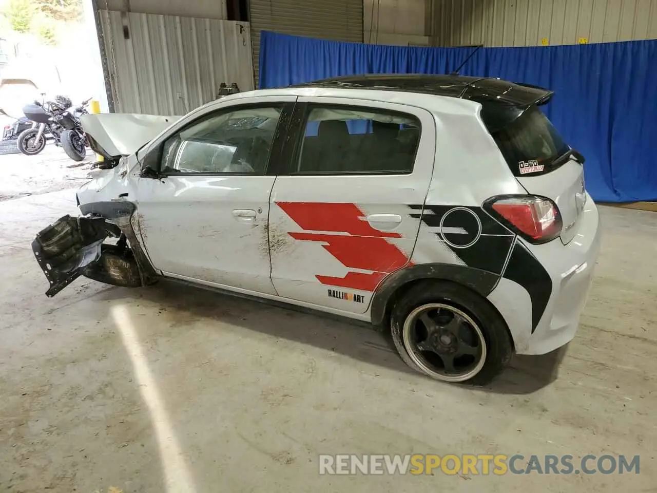 2 Photograph of a damaged car ML32AWHJ6PH005269 MITSUBISHI MIRAGE 2023