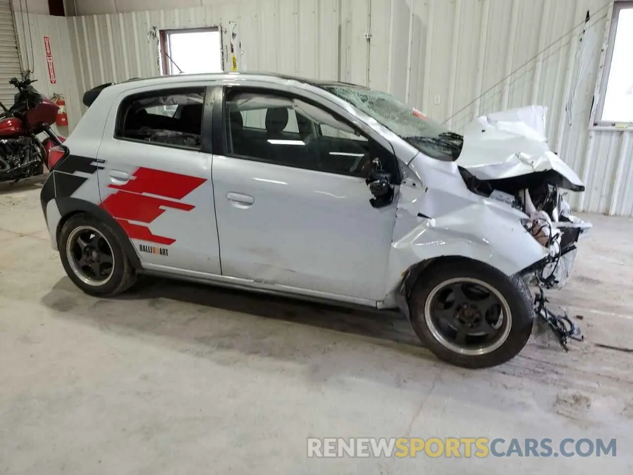 4 Photograph of a damaged car ML32AWHJ6PH005269 MITSUBISHI MIRAGE 2023
