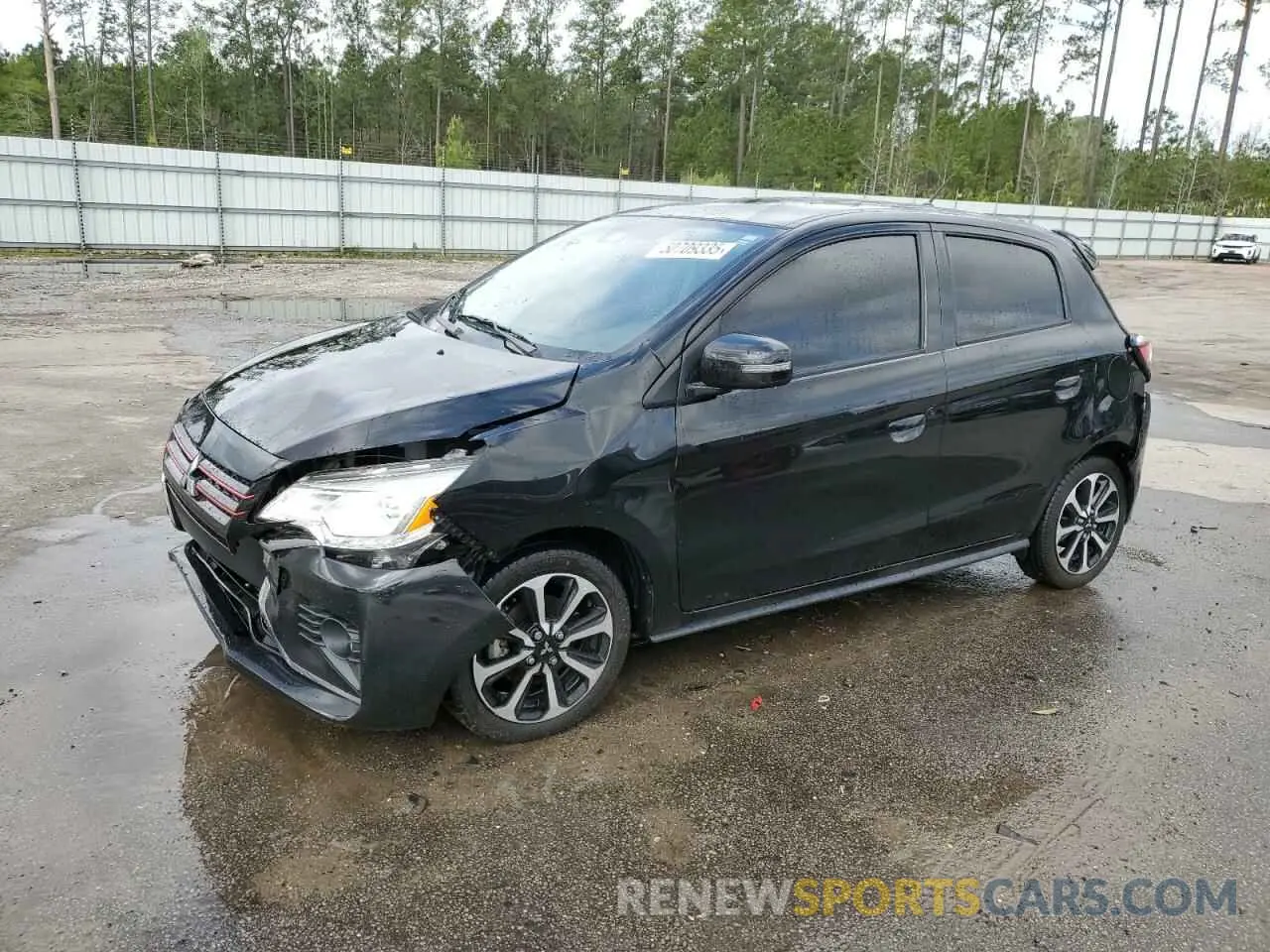 1 Photograph of a damaged car ML32AWHJ7PH002686 MITSUBISHI MIRAGE 2023