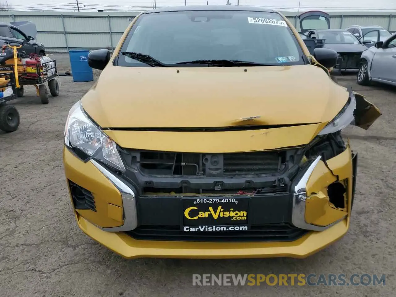 5 Photograph of a damaged car ML32AWHJ7PH003272 MITSUBISHI MIRAGE 2023
