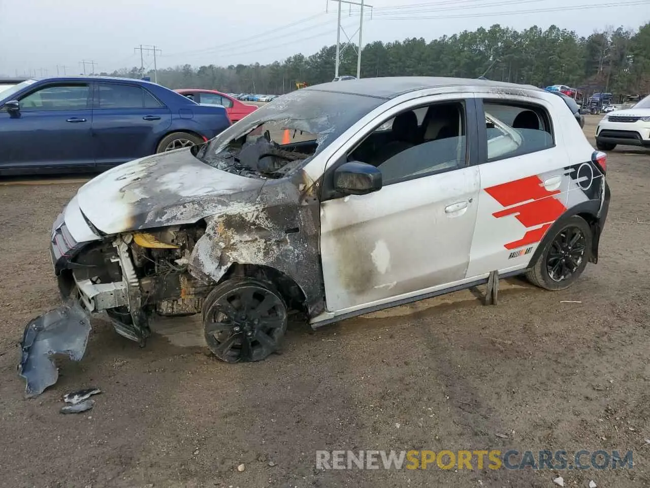 1 Photograph of a damaged car ML32AWHJ7PH004793 MITSUBISHI MIRAGE 2023