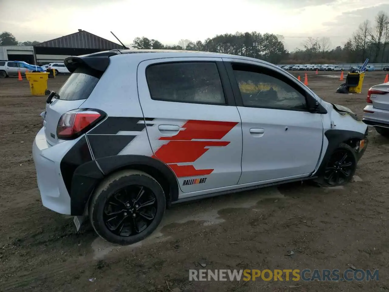 3 Photograph of a damaged car ML32AWHJ7PH004793 MITSUBISHI MIRAGE 2023