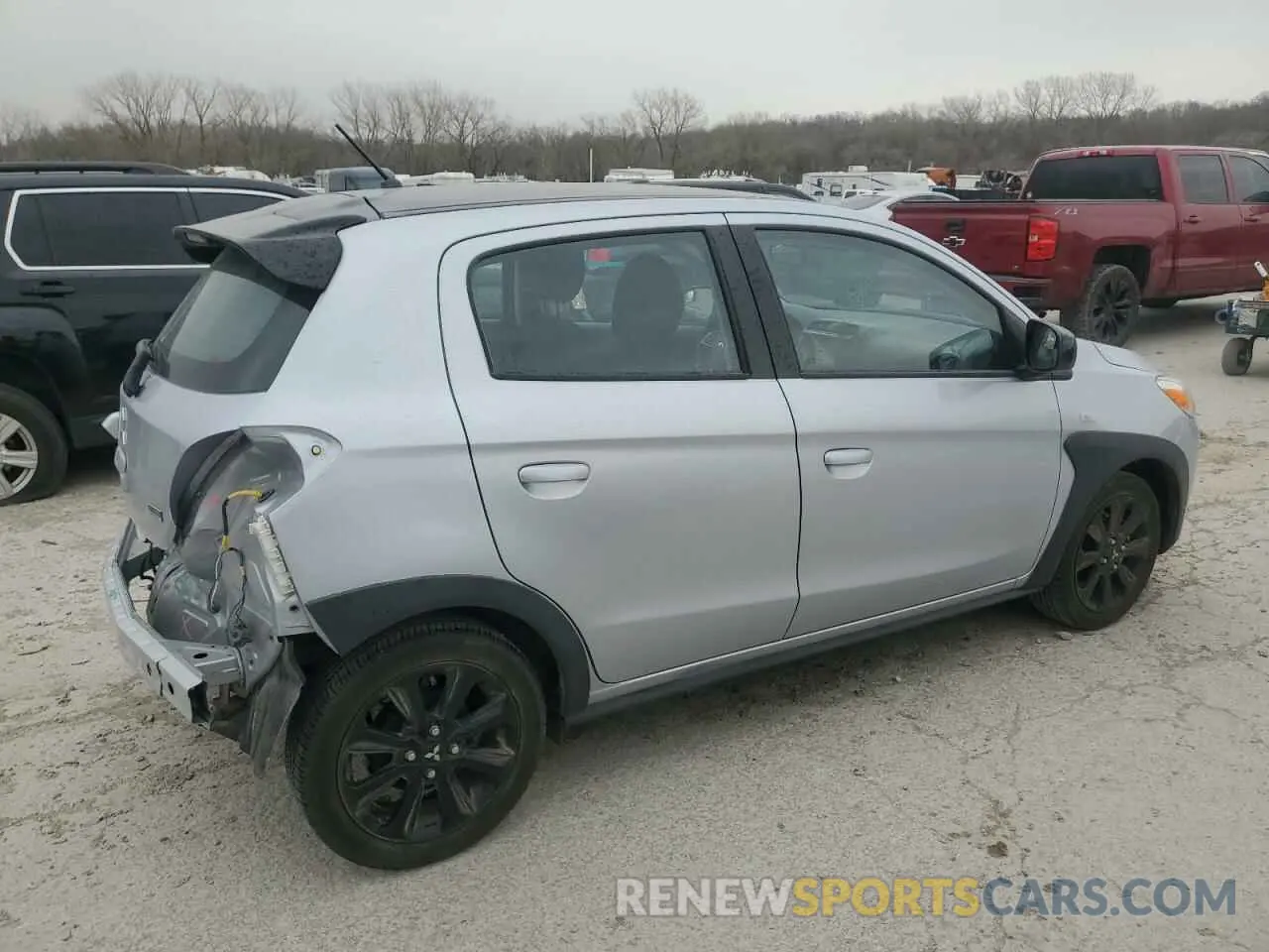 3 Photograph of a damaged car ML32AWHJ7PH006897 MITSUBISHI MIRAGE 2023