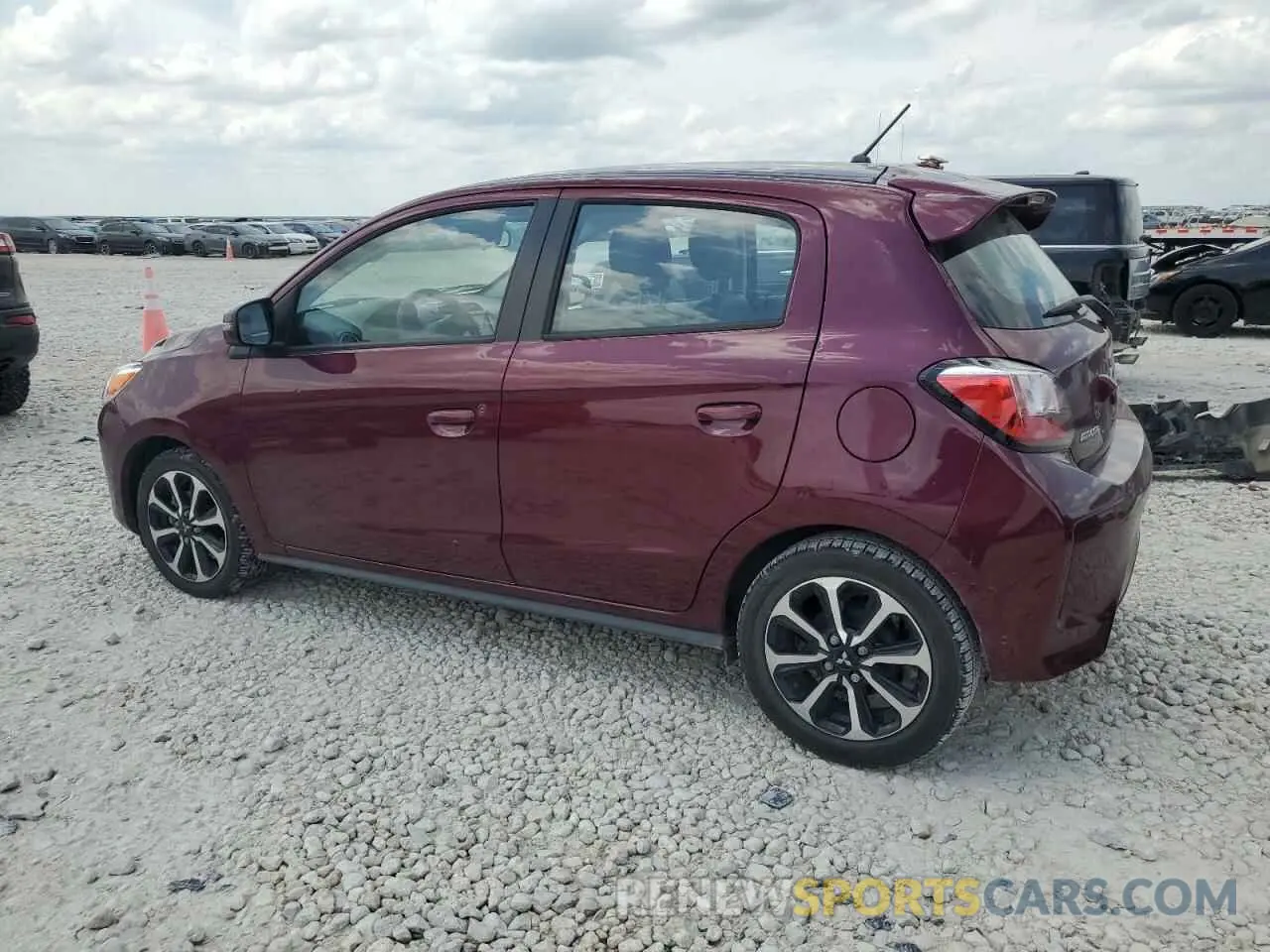 2 Photograph of a damaged car ML32AWHJ7PH007192 MITSUBISHI MIRAGE 2023