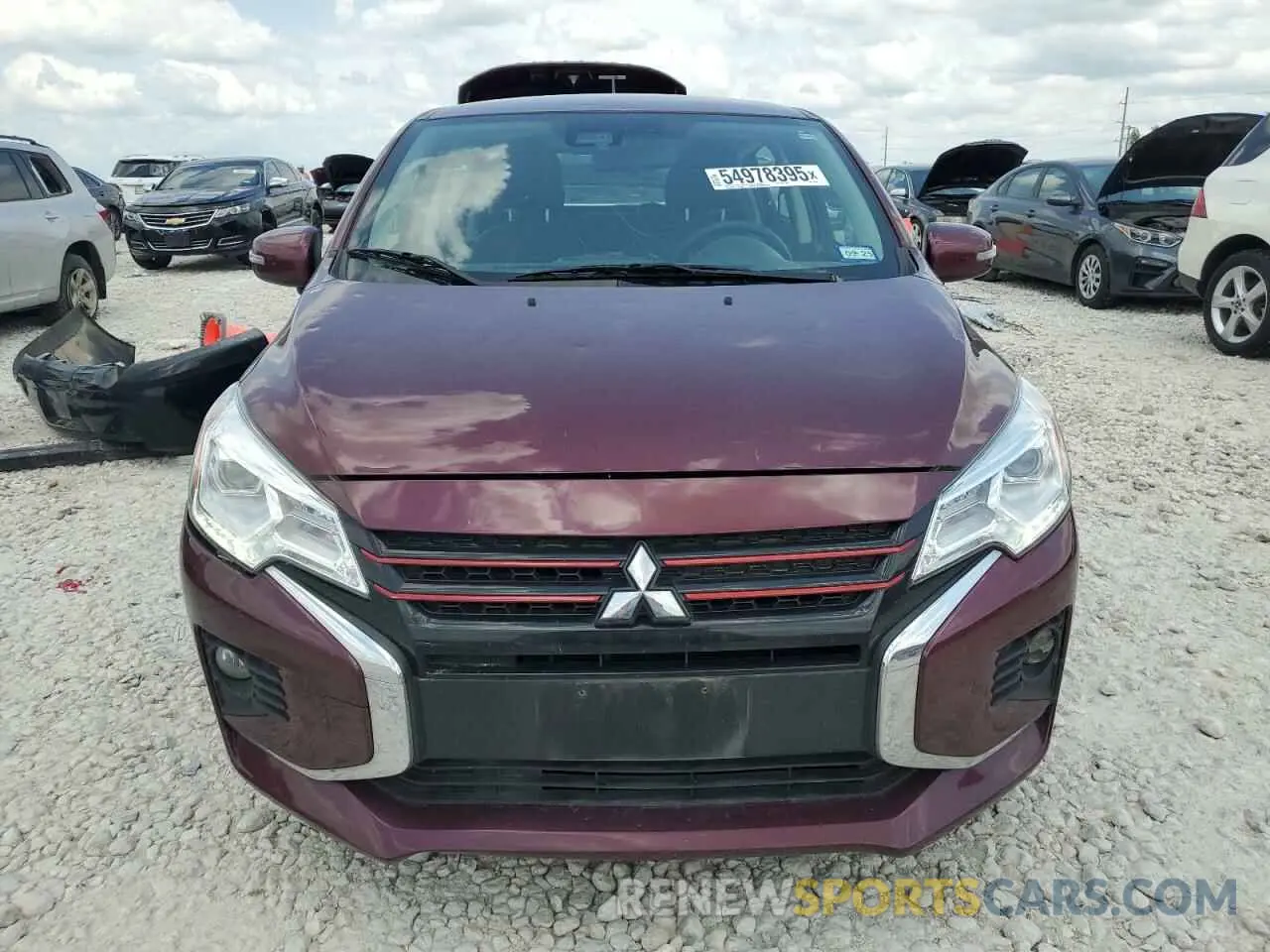5 Photograph of a damaged car ML32AWHJ7PH007192 MITSUBISHI MIRAGE 2023