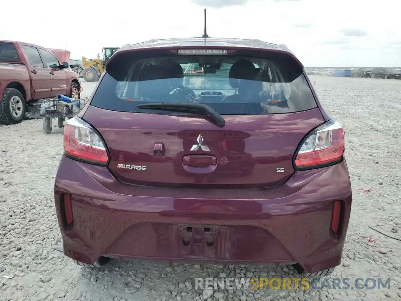 6 Photograph of a damaged car ML32AWHJ7PH007192 MITSUBISHI MIRAGE 2023