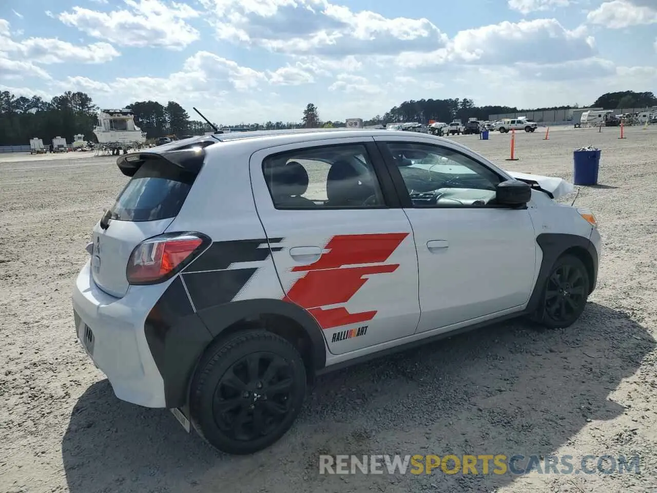 3 Photograph of a damaged car ML32AWHJ9PH005928 MITSUBISHI MIRAGE 2023