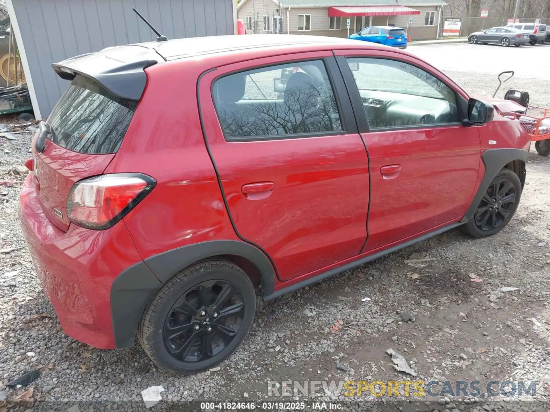 4 Photograph of a damaged car ML32AWHJXPH003511 MITSUBISHI MIRAGE 2023