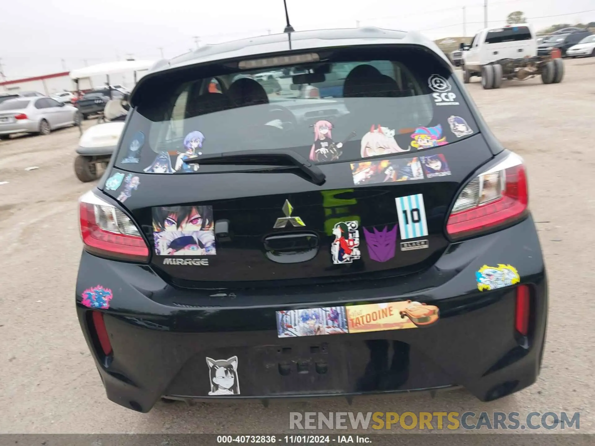 16 Photograph of a damaged car ML32AWHJXPH006389 MITSUBISHI MIRAGE 2023