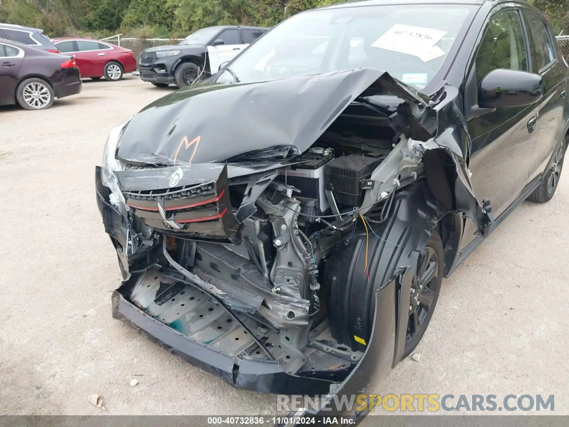 6 Photograph of a damaged car ML32AWHJXPH006389 MITSUBISHI MIRAGE 2023