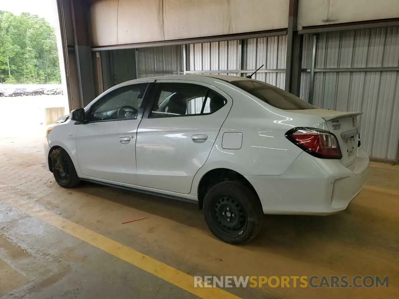 2 Photograph of a damaged car ML32FUFJ0PHF02149 MITSUBISHI MIRAGE 2023